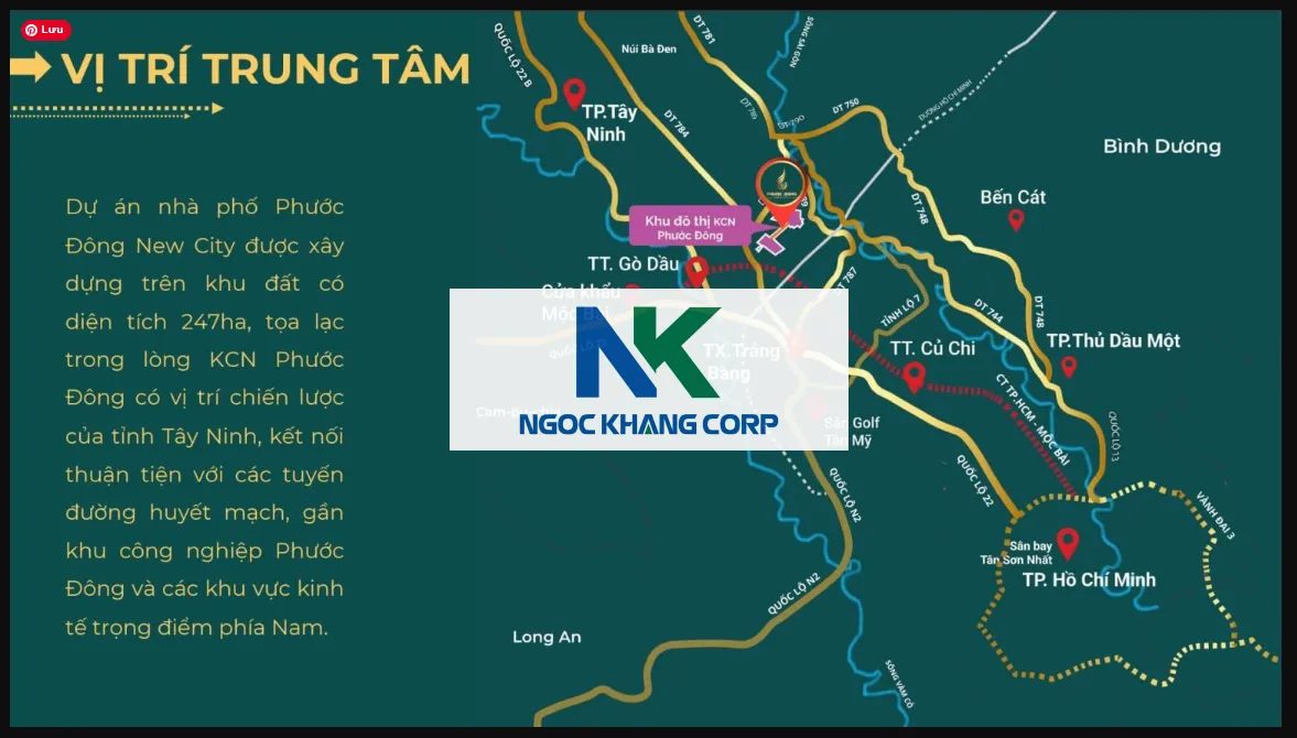 Phước Đông New City Tây Ninh – Nhà Phố Sổ Hồng Từ 1,2 Tỷ Giữa Lõi KCN Lớn Nhất Miền Nam | KinhdoanhBDS.com Phước Đông New City Tây Ninh – Nhà Phố Sổ Hồng Từ 1,2 Tỷ Giữa Lõi KCN Lớn Nhất Miền Nam | KinhdoanhBDS.com